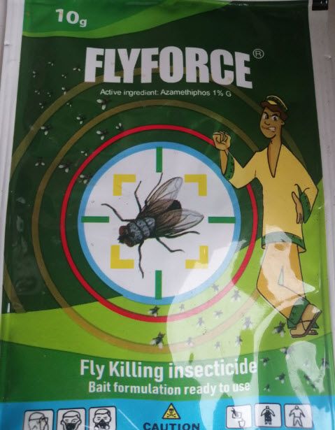 FLYFORCE FLY KILLING INSECTICIDE -10g X3 PIECES