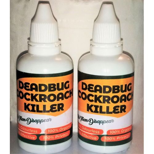Organic Cockroach Killer 50ml X 2 Pieces- Food Bait