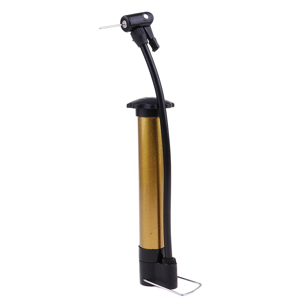 Mini Bike Air Pump Inflator F/ Bicycle Volleyball Basketball Football