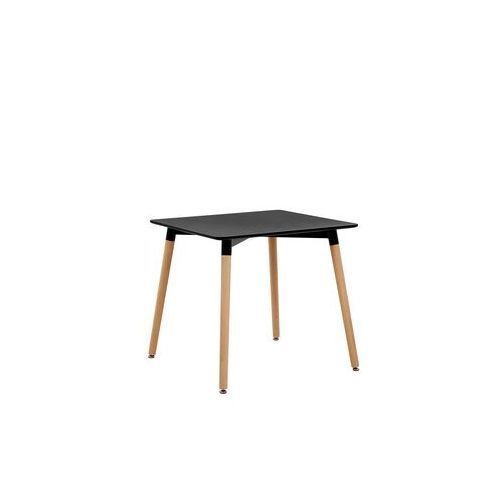 Modern Styled Dining Table With Beechwood Leg(Black)