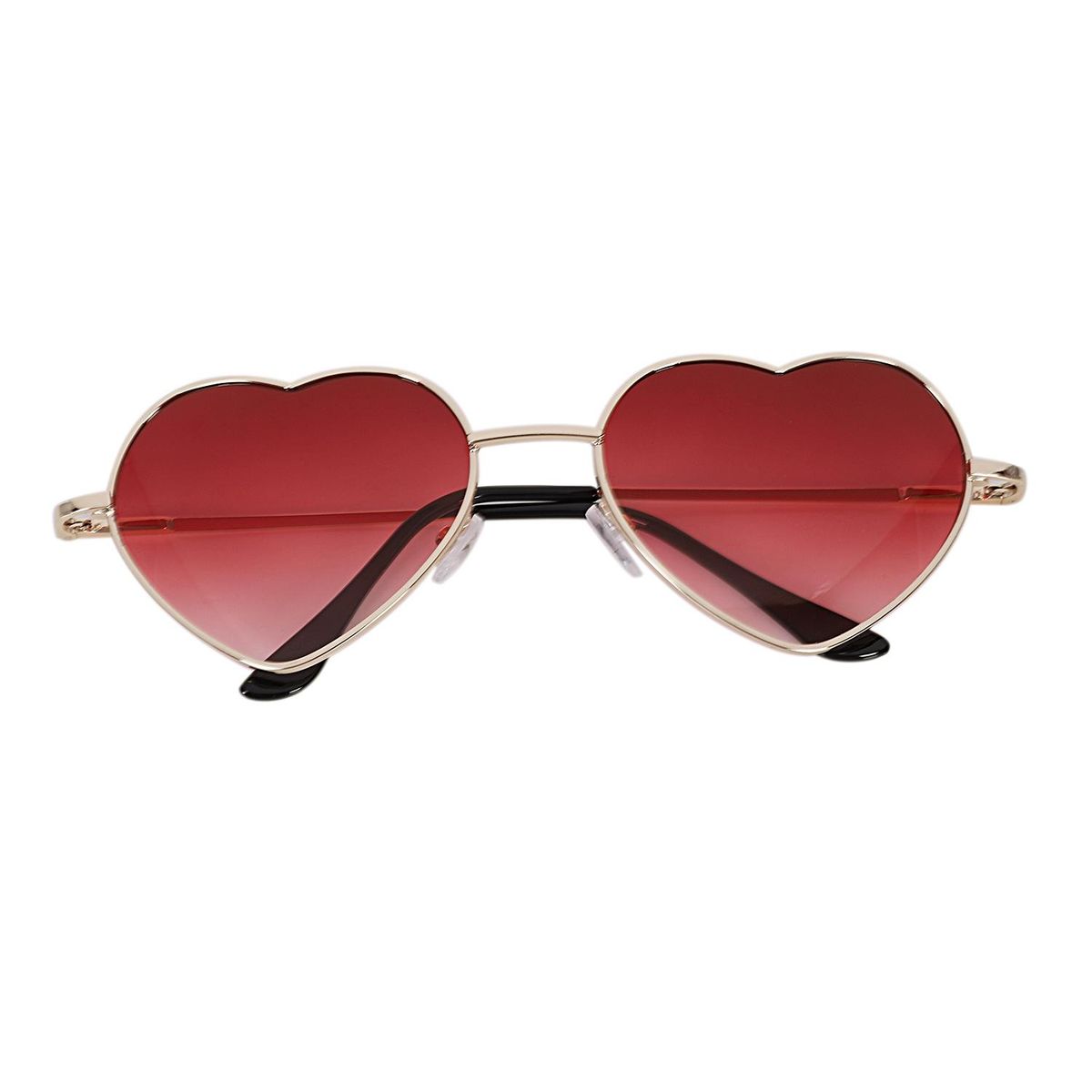 Gradient Colored Sunglasses Cute Heart-Shaped