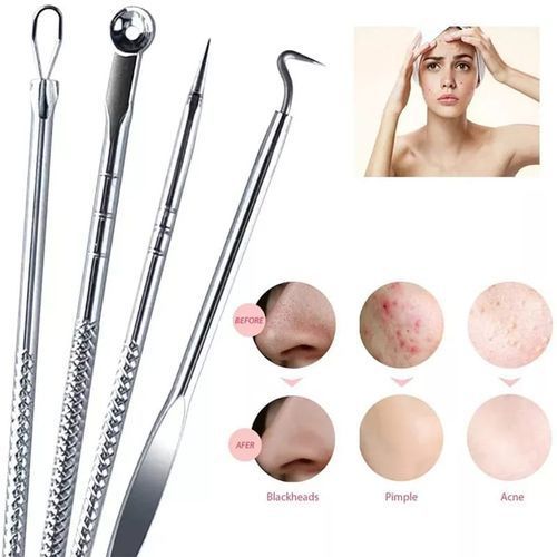 Acne Blackhead Removal Needles Set Black Dots Head Cleaner