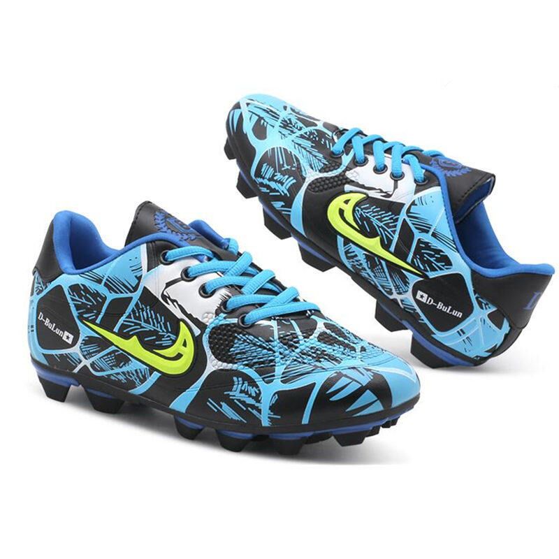 Spike Soccer Shoes Light Special For Students' Physical Education-Red/Blue/Green Blue (43)