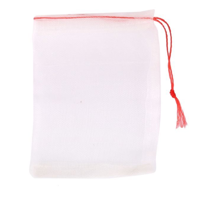 20Pcs Drawstring Nylon Mesh Filter Media Bag 15x10cm For Aquarium