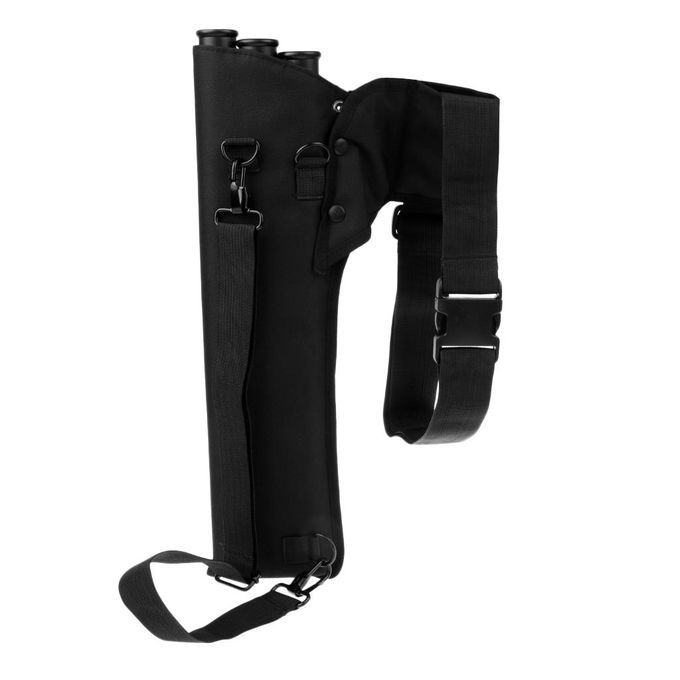 Outdoor Archery Hunting Bow Arrow Holder Belt Bag Arrow Back Black