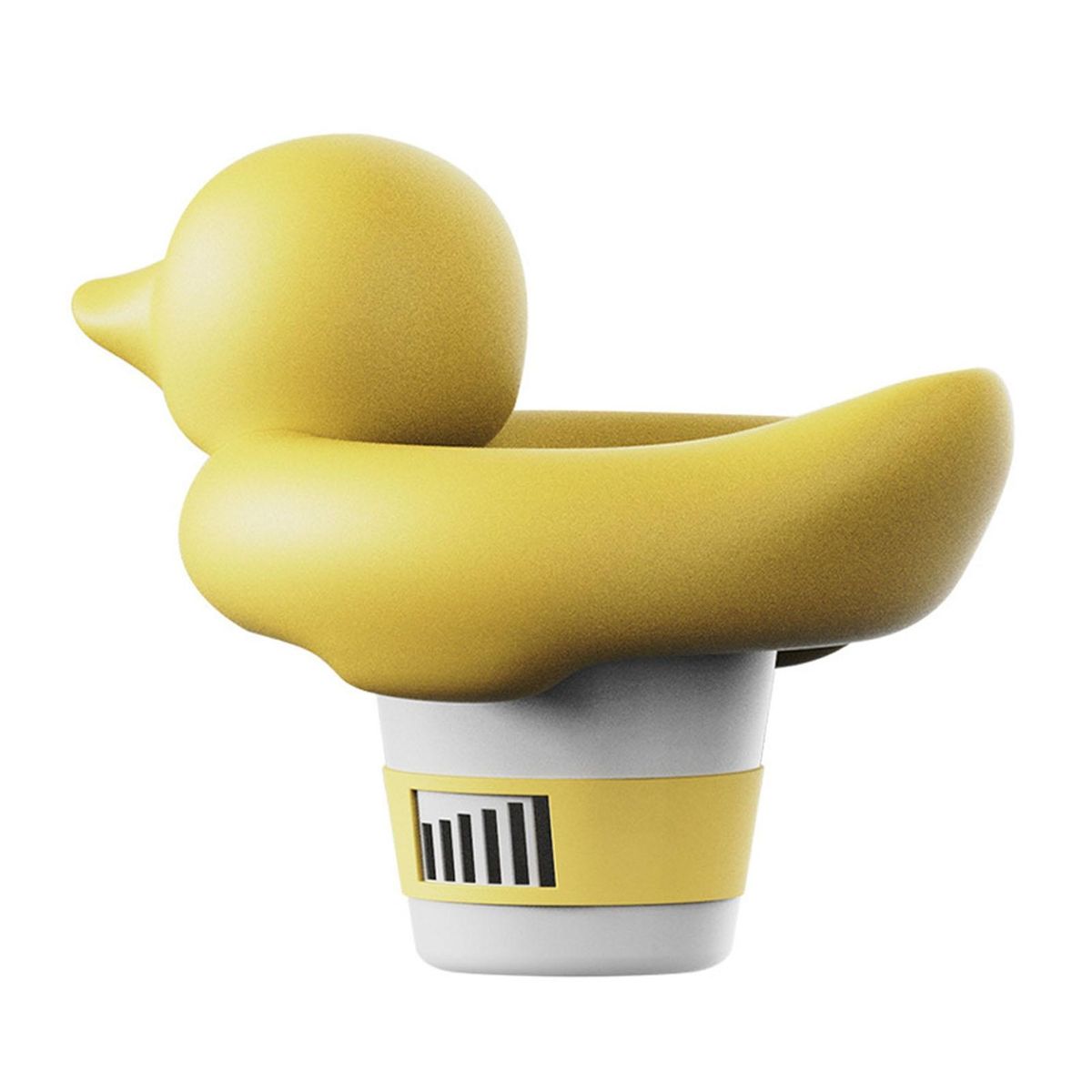 Pool Tablet Applicator Toilets Pool Floating Chlorine Dispenser Yellow
