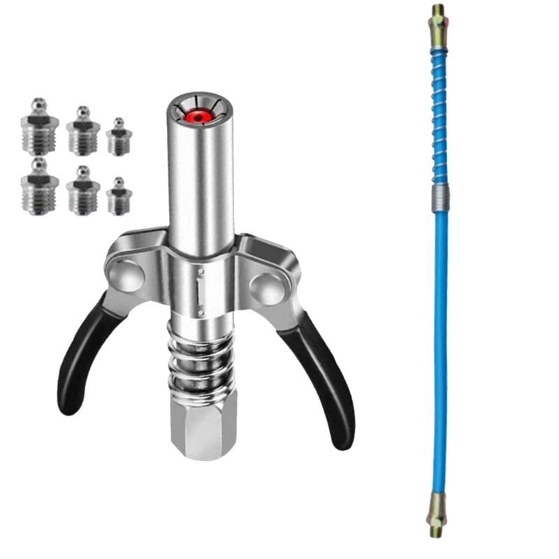 Grease Coupler Heavy-Duty Quick Release NPTI/8 10000 Two Pre