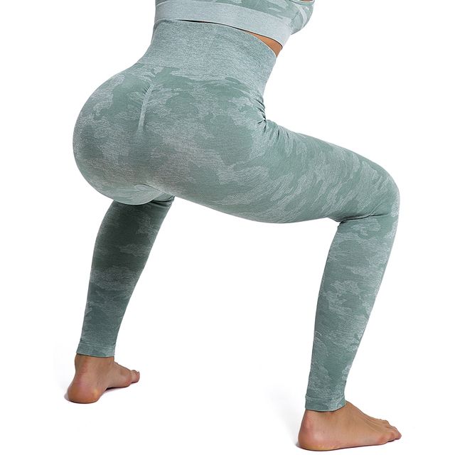 Gutashye Sexy Women Fasion Fitness Set Pink PANTS GREEN_XS