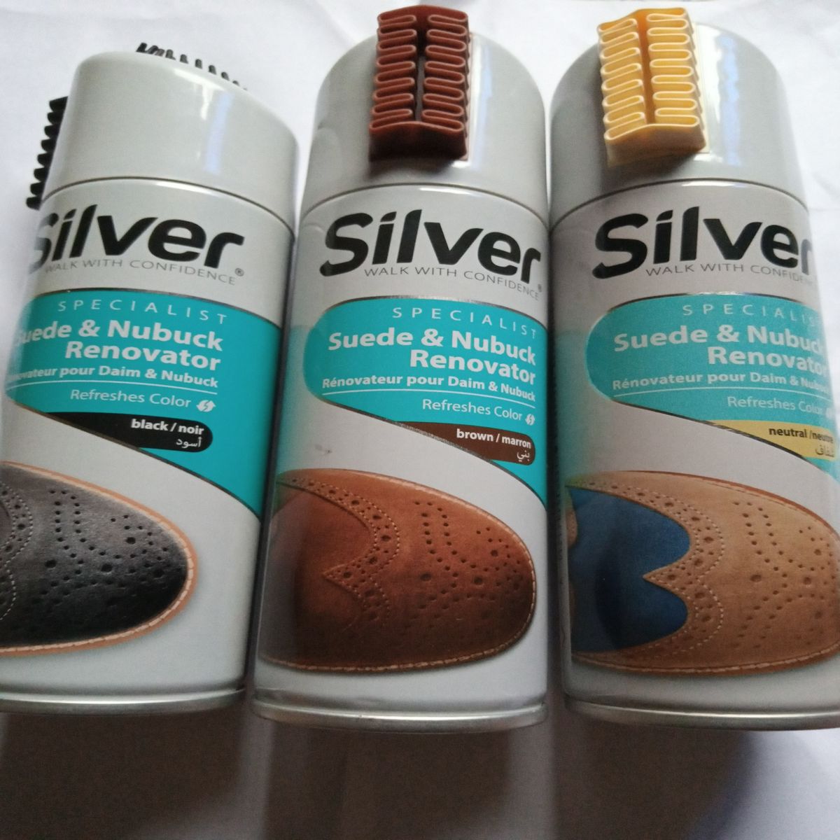 3 In 1 Suede Shoe Spray Polish-.