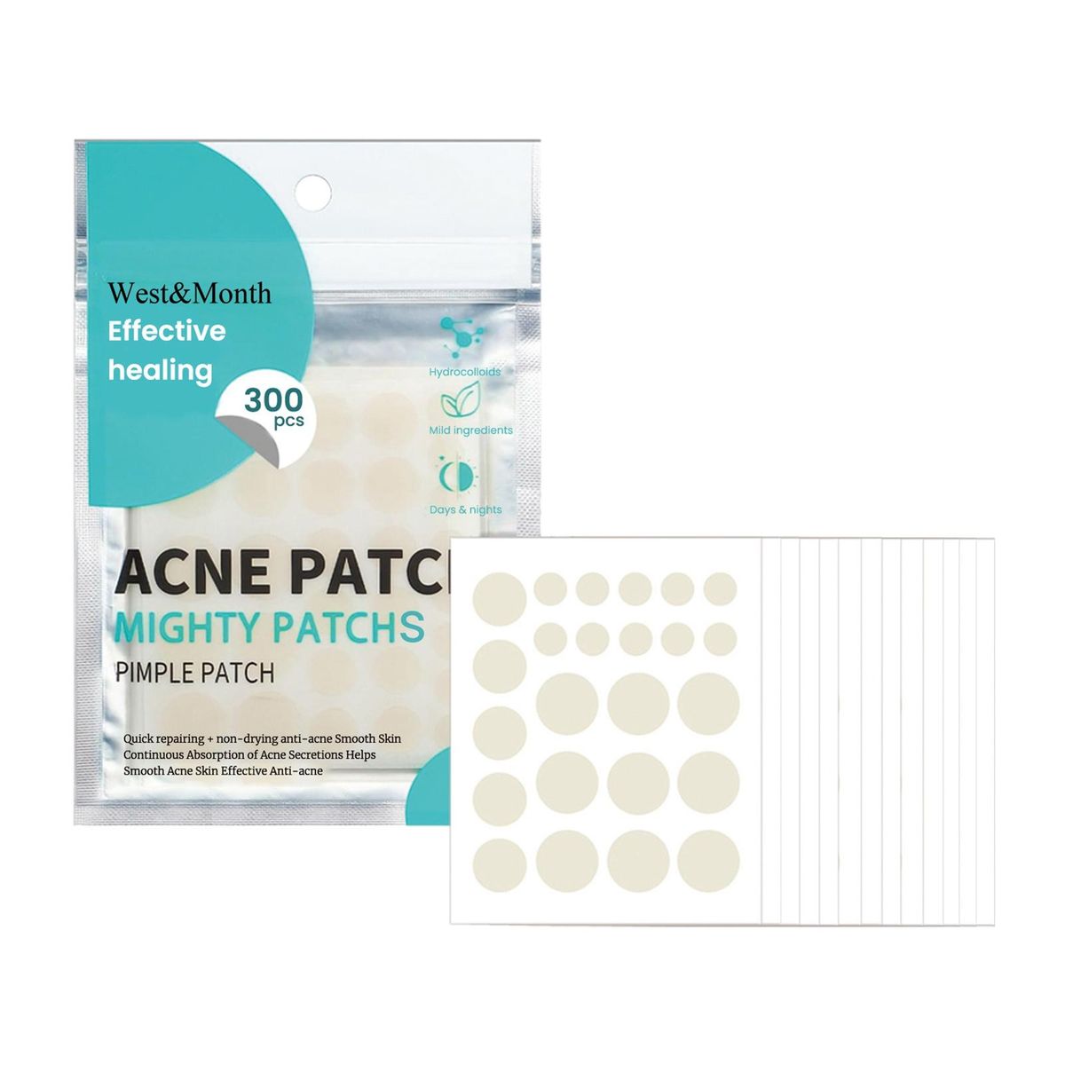 Tea Tree Extract Acne Patches Fast Healing Acne Patch Kit Tea for Men