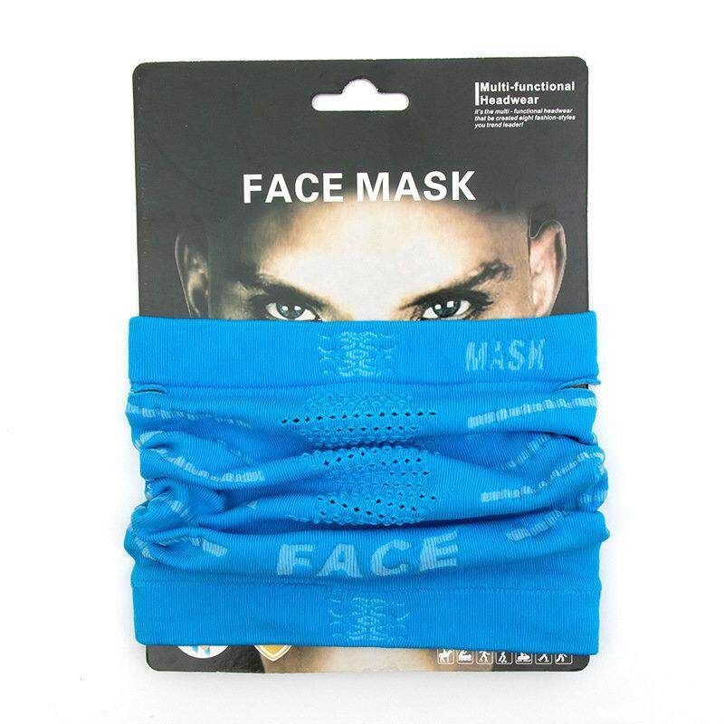 Outdoor Multifunction Magic Scarf Face Protection Biking Bicycle Warm Windproof Scarf Blue (blue)