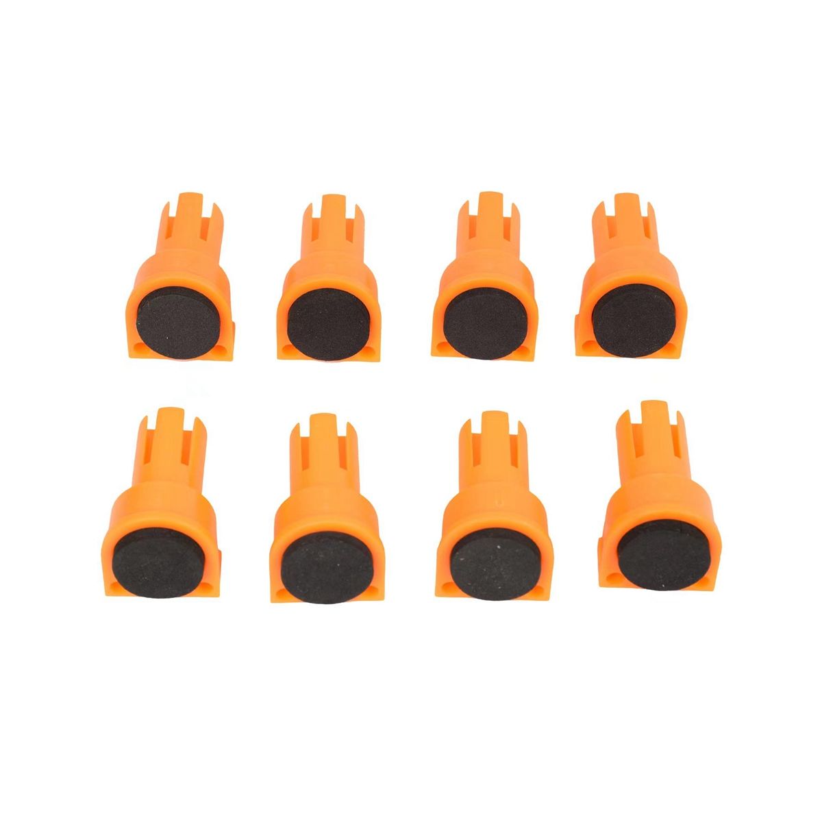 8Pcs Bench Dog with Grommet Bench Brake Inserts Made of Nonslip EVA for 34Inch Dog Holes A Woodworking Shop Essential