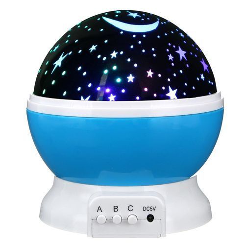 Night Star Moon Sky Starry Projector LED Light La Blue (blue