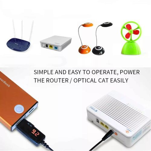 DC 5v To 9v/ 12v Converter - Use With Power Bank To Power DC Electronics
