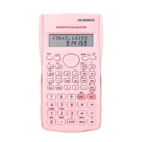 Engineering Scientific Calculator, Suitable For School And Business Study Accessoires Supplies Calculator Scientific Citizen Pink