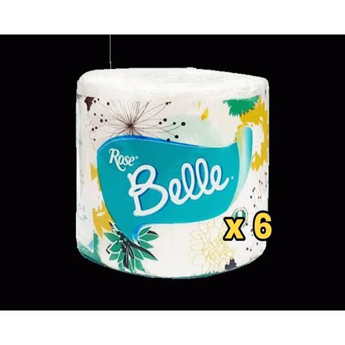 Belle Tissue Paper - 6 Toilet Rolls