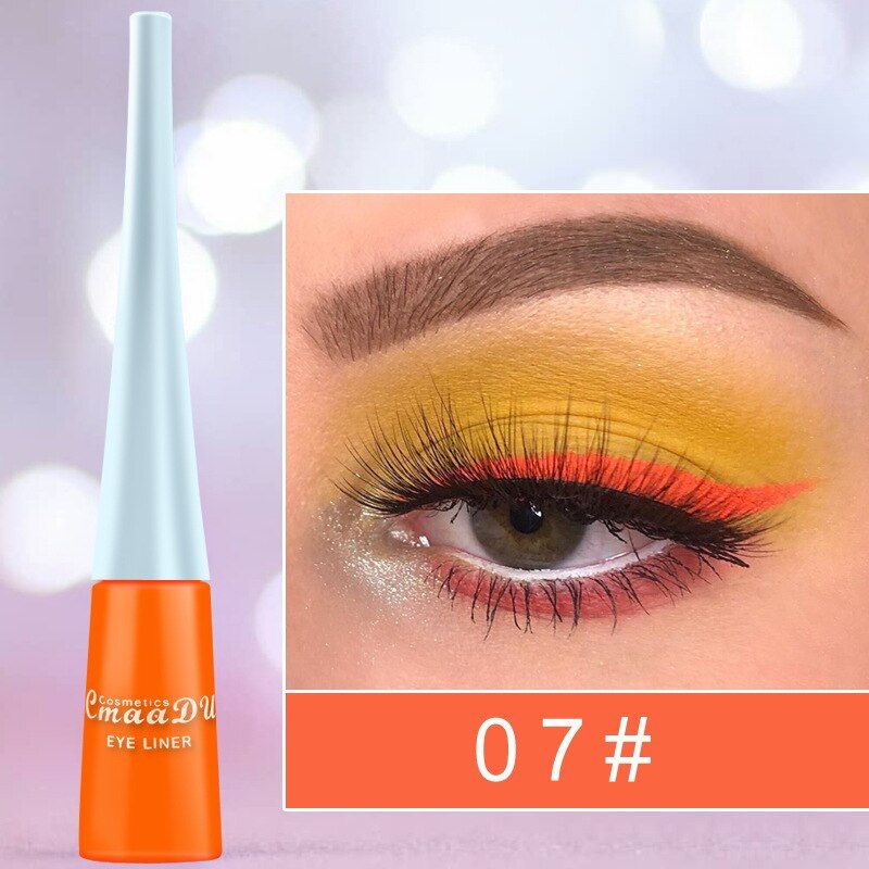 Colored Waterproof  Liquid Eyeliner