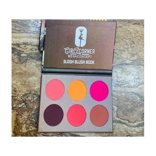 Slosh Blush Colour Palette, 12 Colors