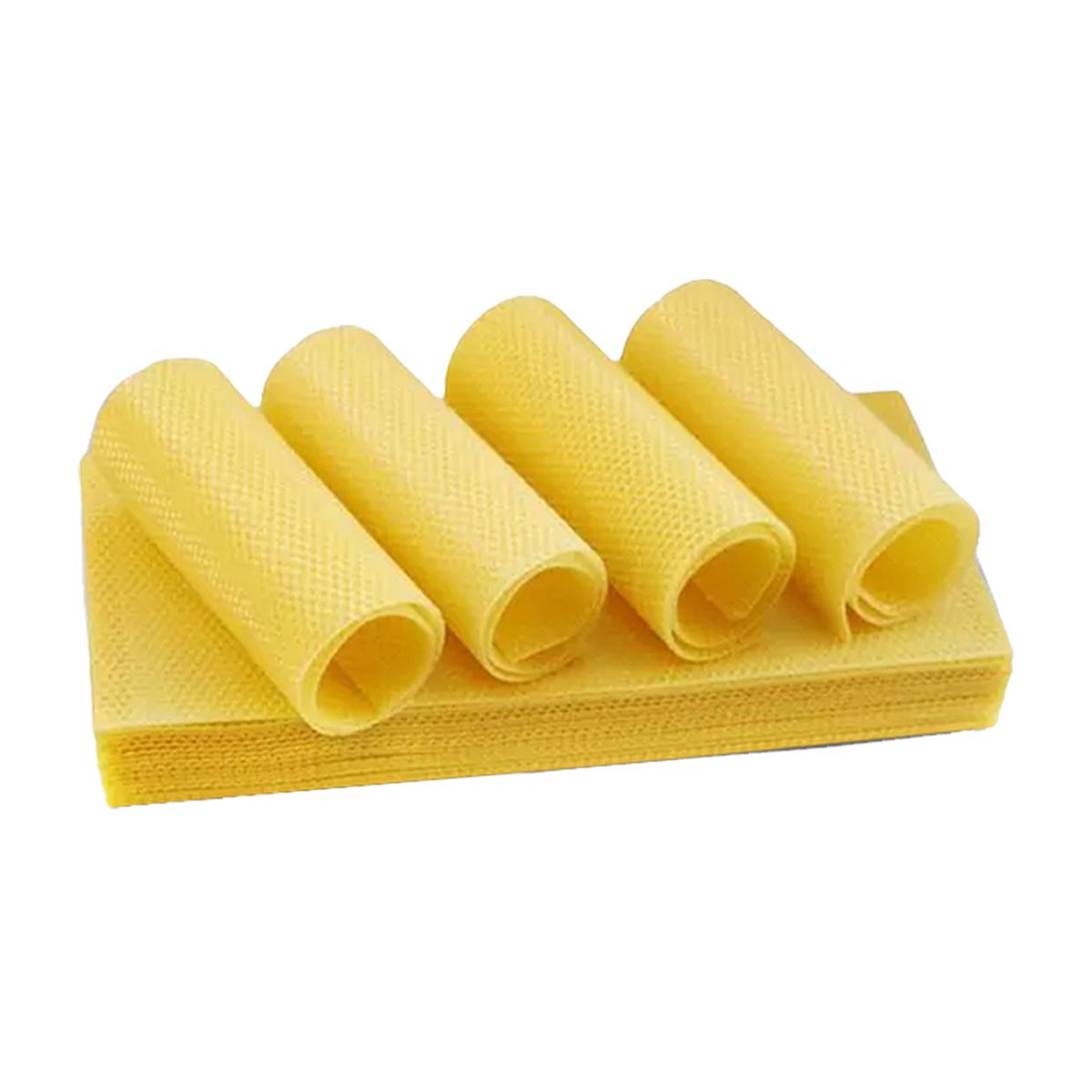 YEGBONG 10PCS Bee Honey Sheets Beeswax Sheets Beehive