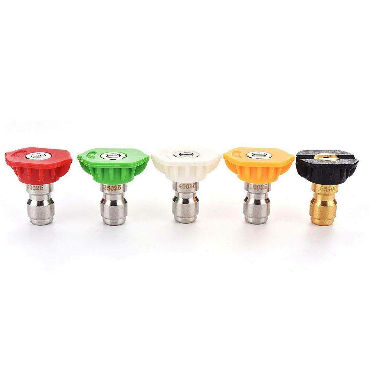 5Pcs Nozzle Tips 1/4'' Quick Connect High Pressure Power