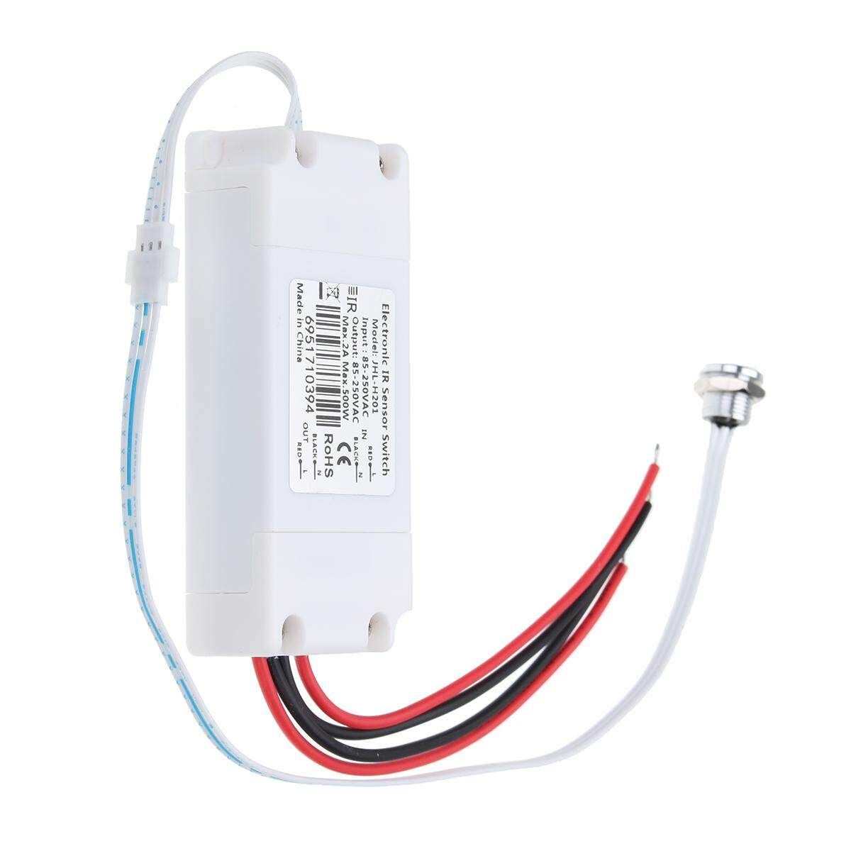 IR Infrared Body Motion Sensor On/Off Light Switch For Kitchen Cabinet Wardrobe