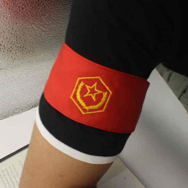 Rare Cosplay Mj Michael Jackson Cte Anti War Embroidery For