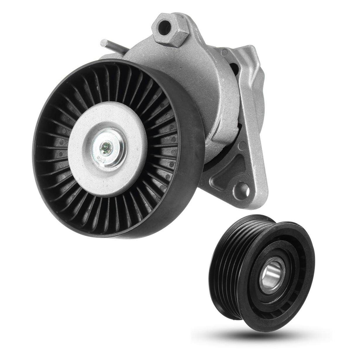 Serpentine Belt Tensioner+Idler Pulley Kit For Hrysler M Ercedes B Enz S350 E320