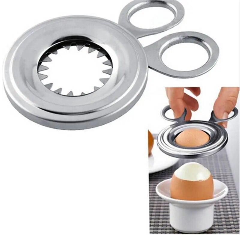 Slicer Boiled Cooked Egg Topper Snipper Eggshell Shell Opener Kitchen Household Tool Cutter Mini Scissor Clipper Tool For Eggs