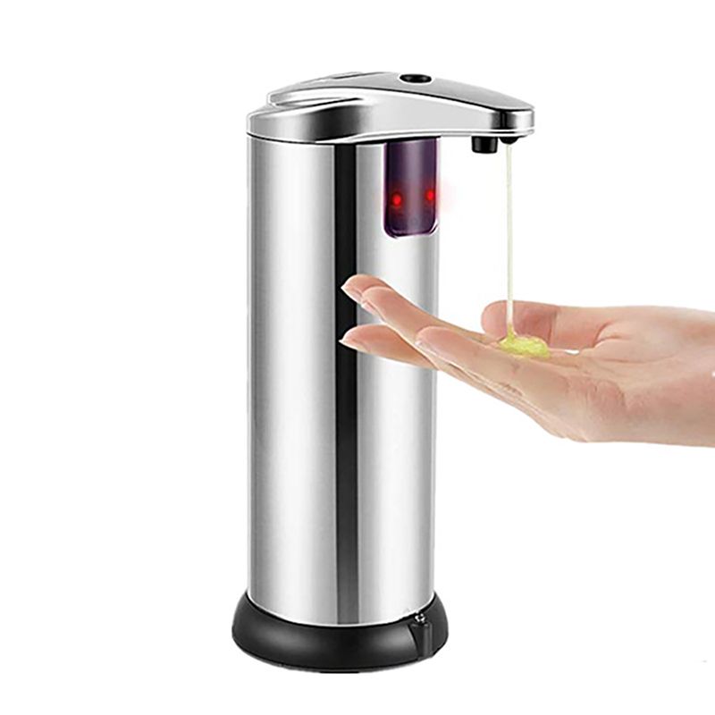 Liquid Soap Dispenser For Stainless Steel Automatic Induction Soap Dispenser Smart Sensor Sanitizer Home Kitchen Bathroom 250ML