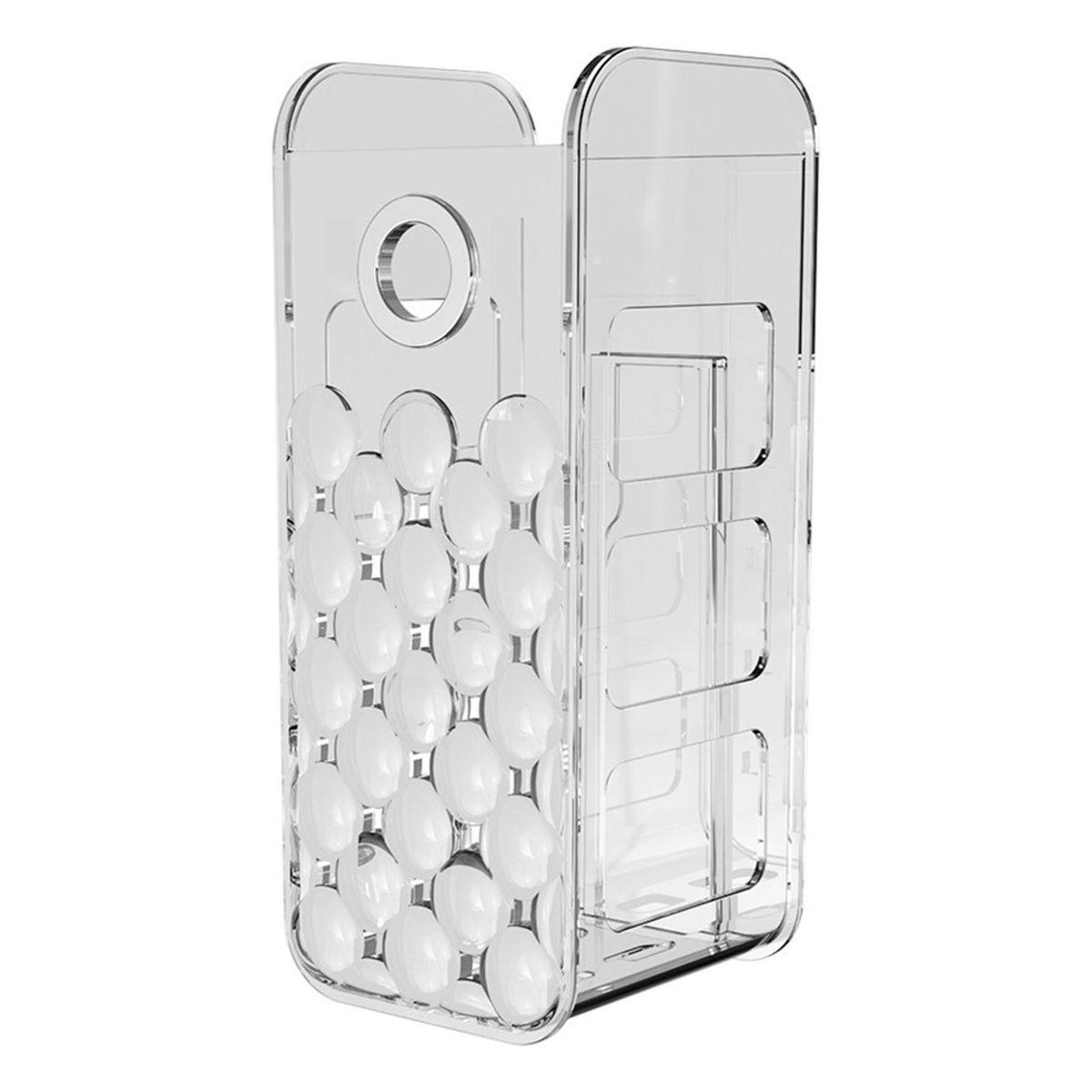 Capacity Wall Small Storage Organizer Wall Mounted for Bathroom Clear