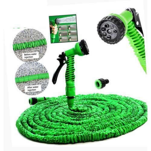 Expandable Magic Flexible Water Hose With Nozzle (50ft Long)