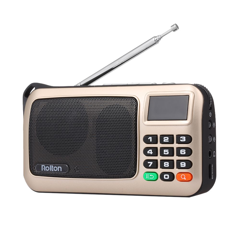 W405 FM Digital Radio Portable USB Wired Computer Spe