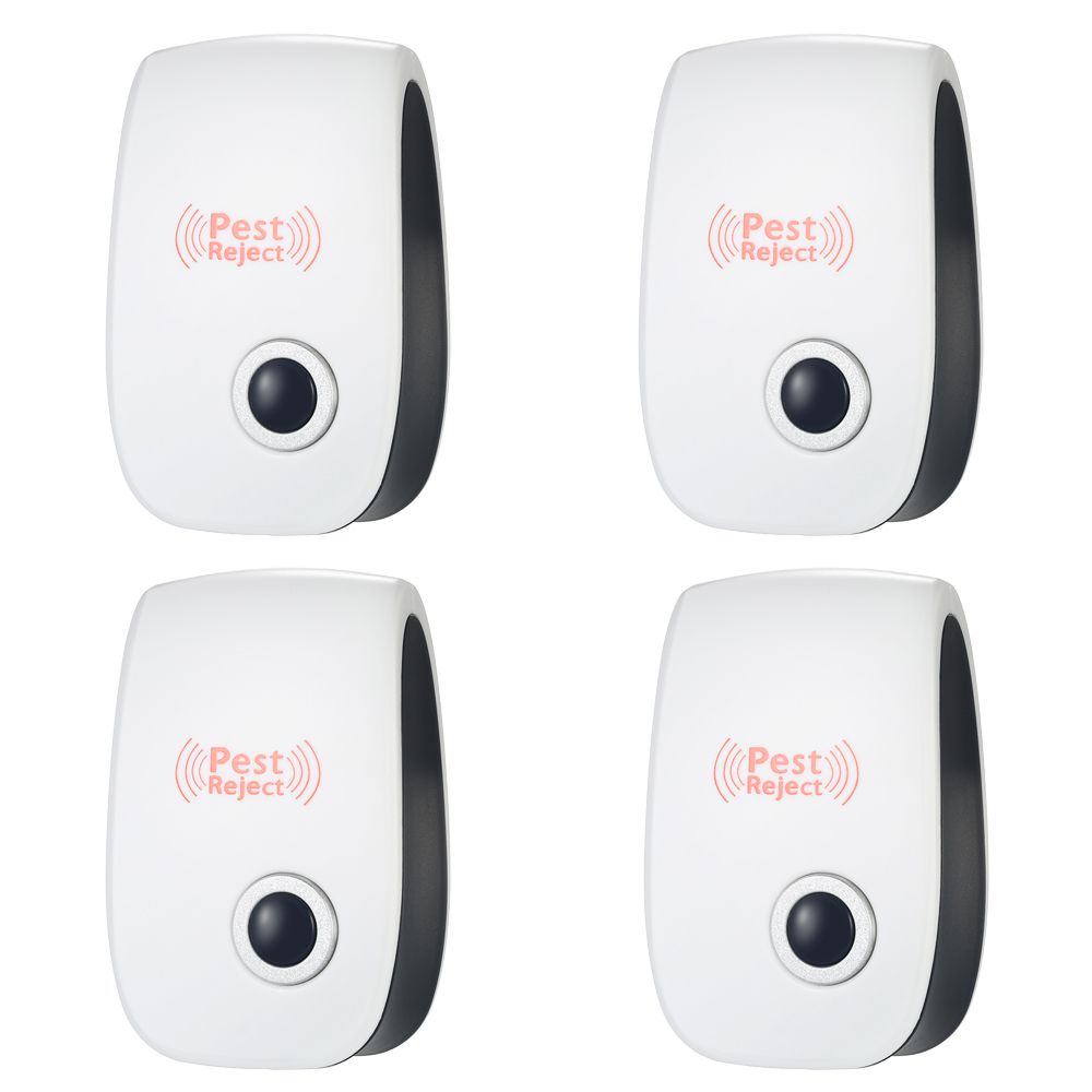 Pest Reject New Ultrasonic Electronic Insecticide -4pcs