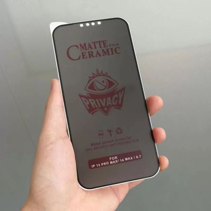 IPhone 13 Pro Max / 14 Plus Ceramic Privacy Screen Protector