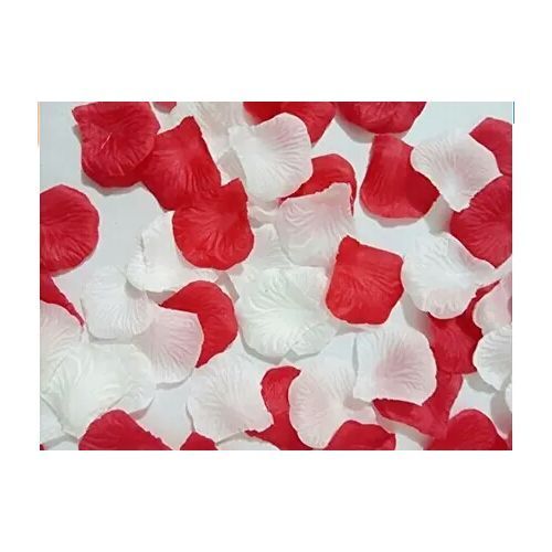 Mixed Rose Petals- Red And White- 2 In 1 Pack