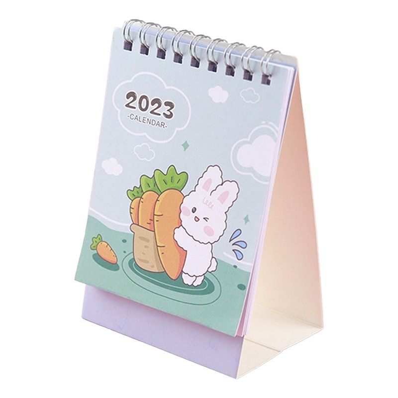 2023 Cute Cartoon Desk Mini Calendar Time Management Daily