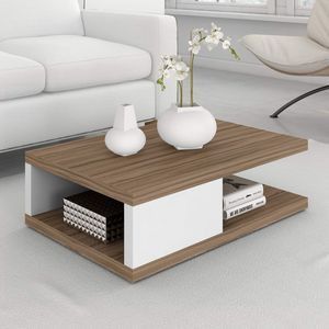 Modern Elegant Wooden Coffee Center Table