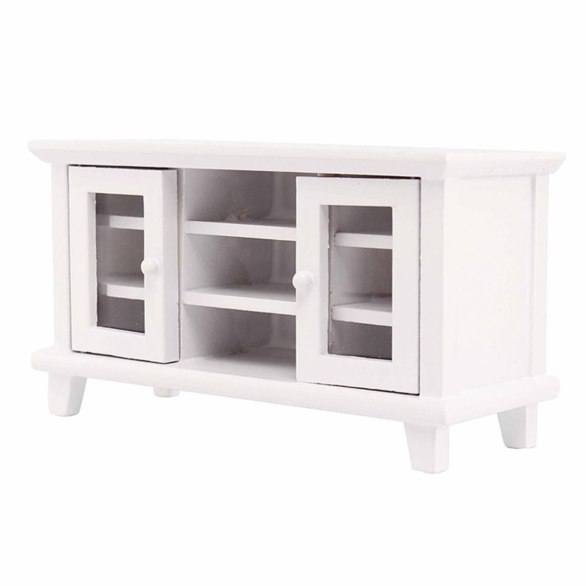 1/12 Scale Furniture Miniatures TV Cabinet Stand Table