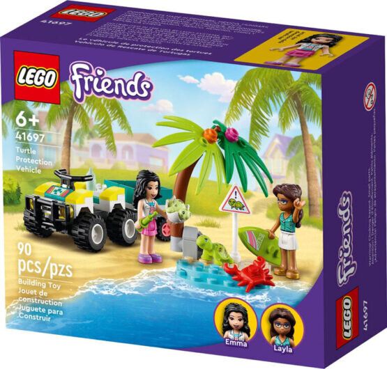 Friends Turtle Protection Vehicle 41697 Building Toy Set
