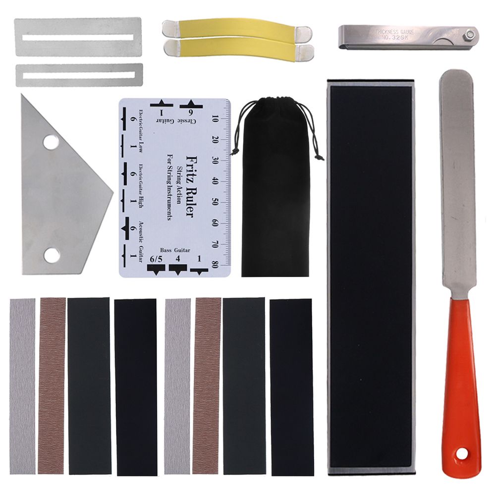 Guitar Repairing And Cleaning Tools Set Stringed Instrument