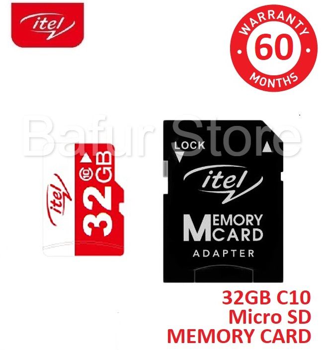32GB Micro SD Memory Card - 5 Years Warranty