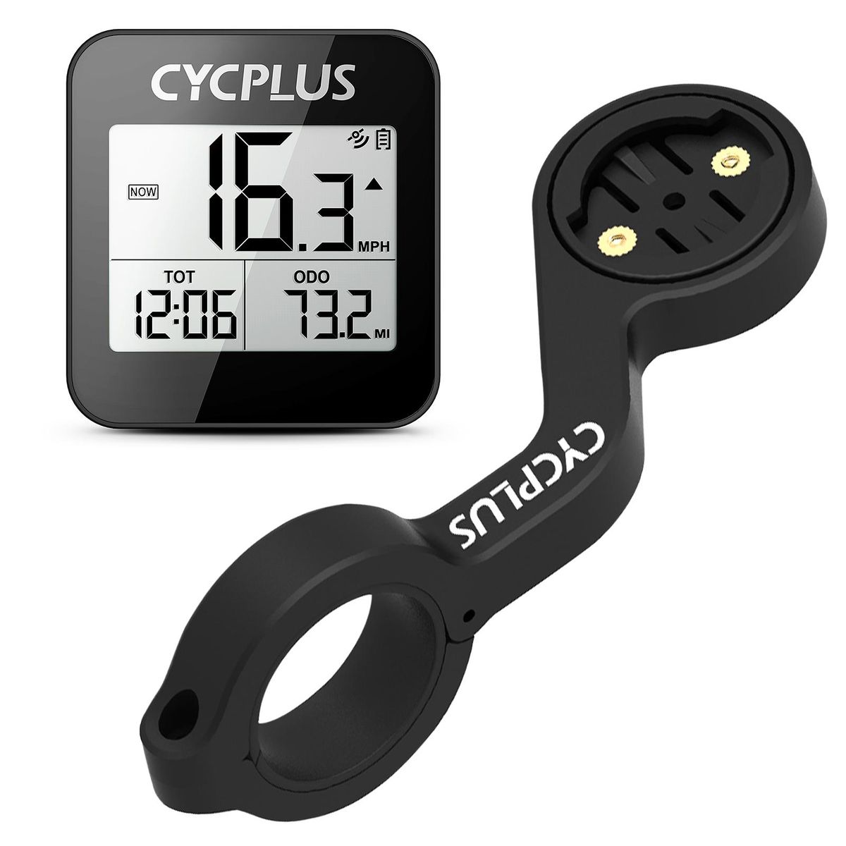 Wireless GPS Bike Computer with Mount Holder IPX6 Waterproof Cycling Speedometer Bike Accessories