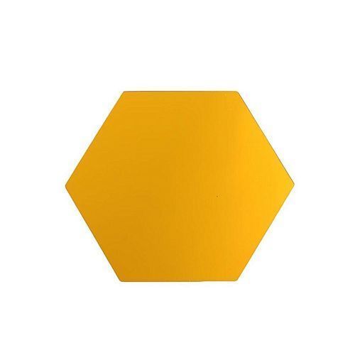 Mirror 12 Piece Hexagon Acrylic Mirror Wall Stickers Wall Decor Home Decoration-Gold