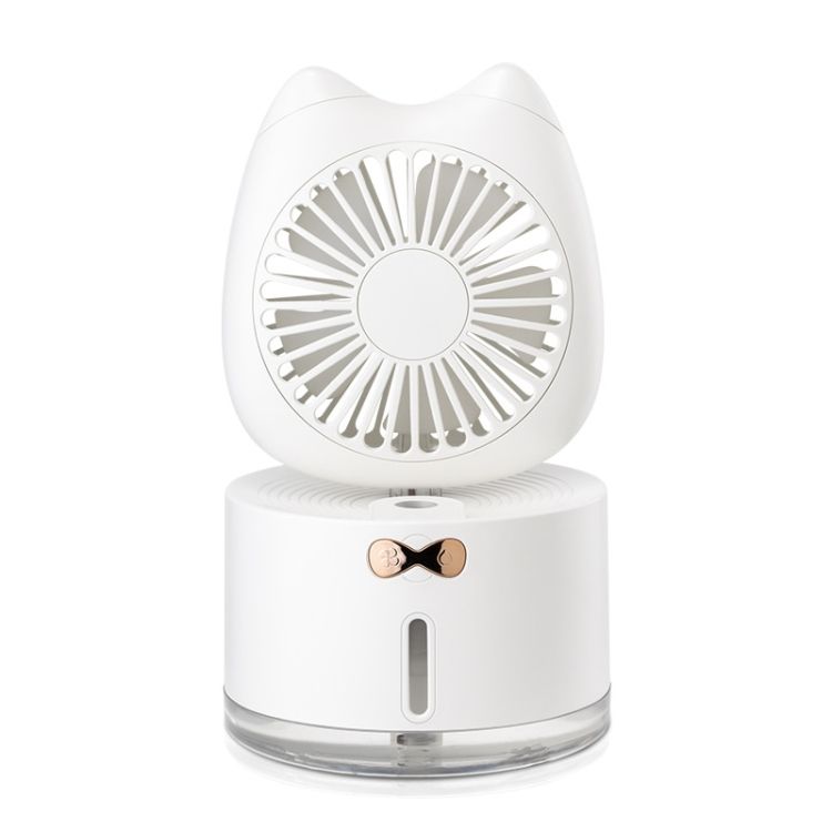 Household Desktop Rechargeable Spray Humidifier Fan