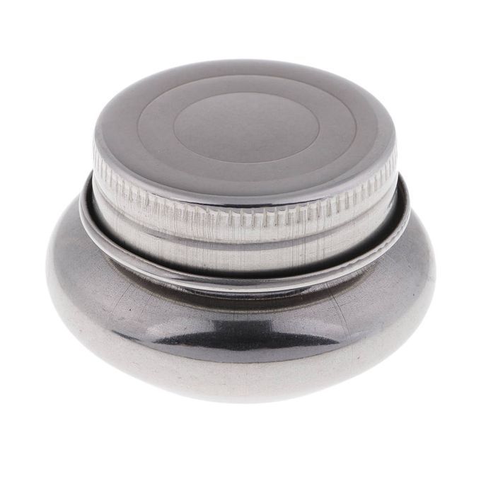 Stainless Steel Single Dipper Oil  Pen Ink Well  Clip Cup