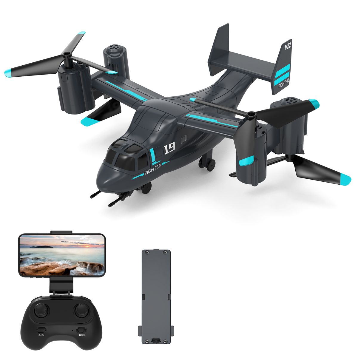 RC  With Camera 720P Land Mode Auto Hover Headless Mode One