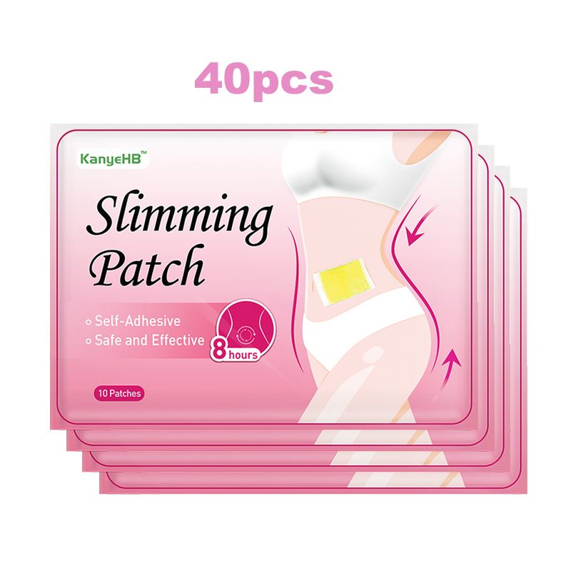 Navel Chinese Weight Fat 40/60/80/100pcs Slimming Natural Burning Herbs Patches Adhesive Body Loss Paste Shaping Detox Patch