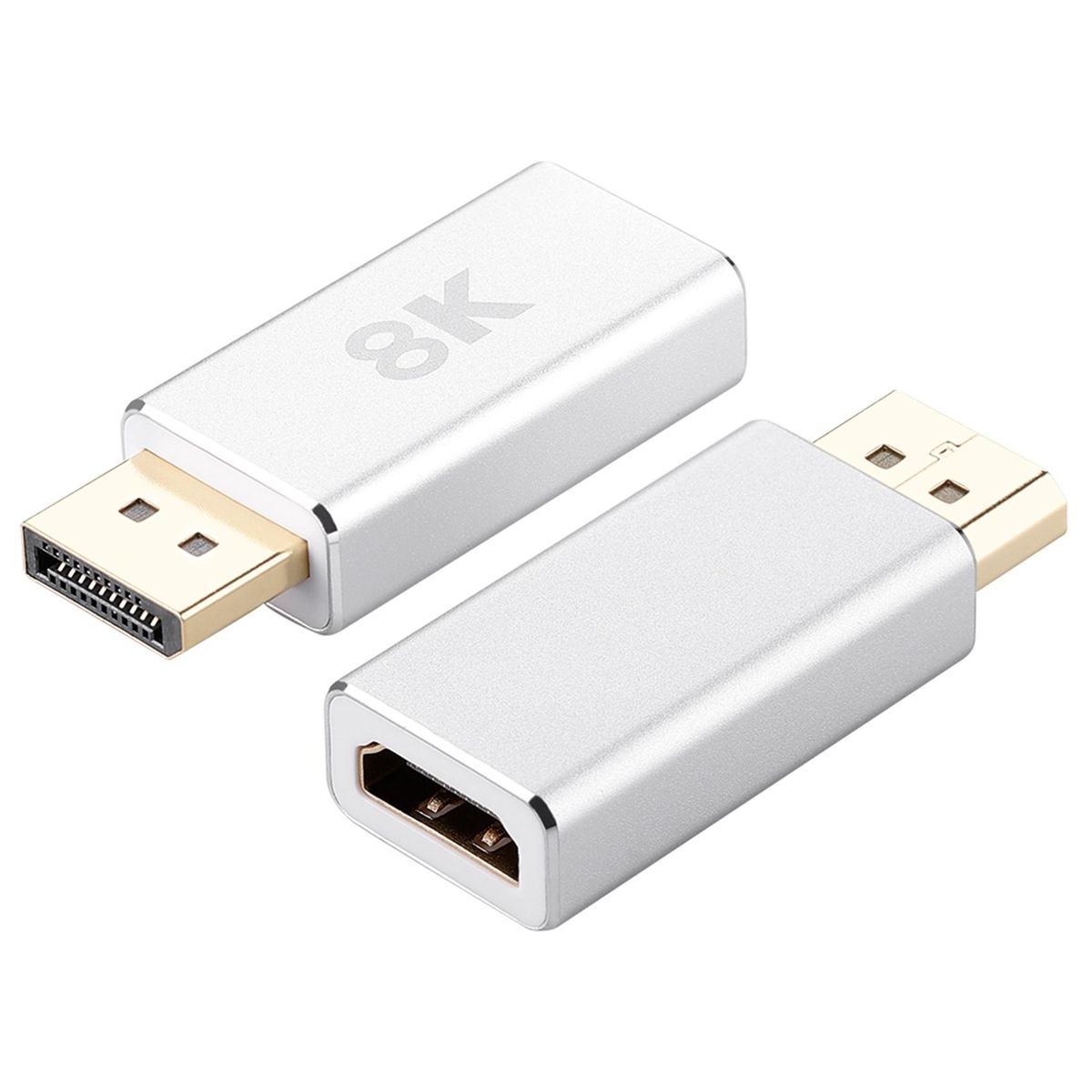 Active Standard DP1.4 to HDMI-Compatible 2.1 Adapter, Dp to