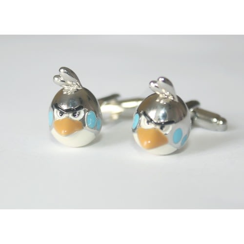 Fancy Angry Bird Detailed Men Cuff-links. Mc-6043