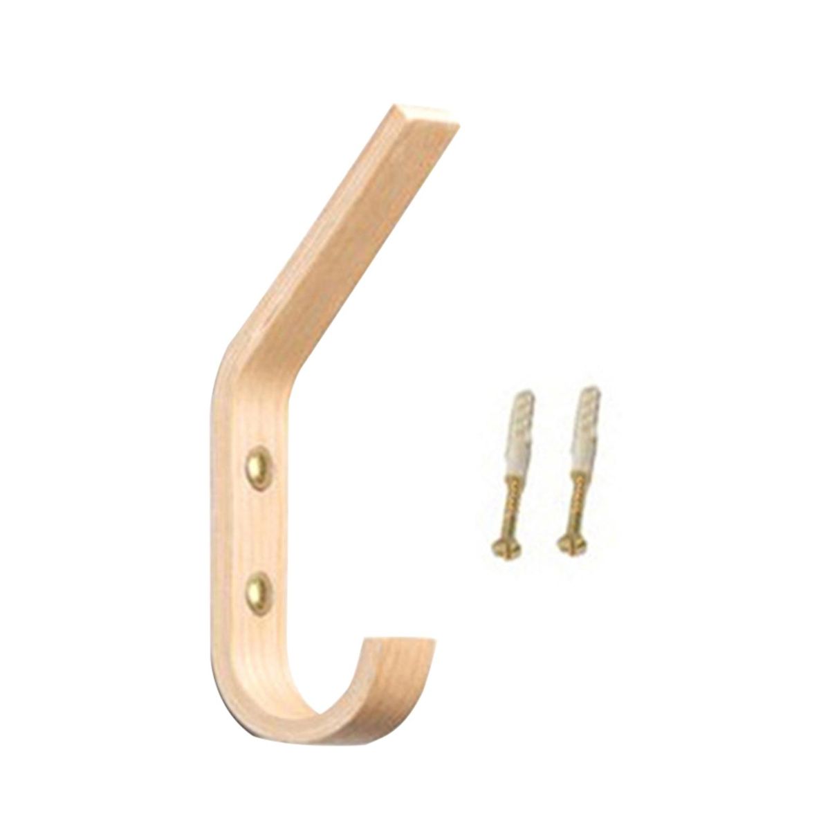 Wall Hook Hanger Handbag Coat Single Wall Hook Organizer Khaki
